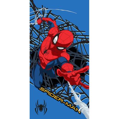 Spiderman Web Hero Badetuch, Strandtuch 70x140cm (Schnelltrocknend)