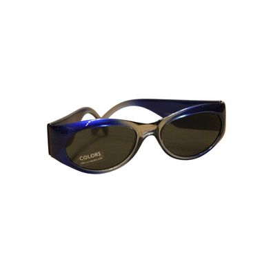 Vereinigte Farben der Sonnenbrille Blau Oval Unisex