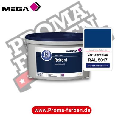 MEGA 359 Rekord RAL 5017 Verkehrsblau – Innenfarbe matt Klasse 3