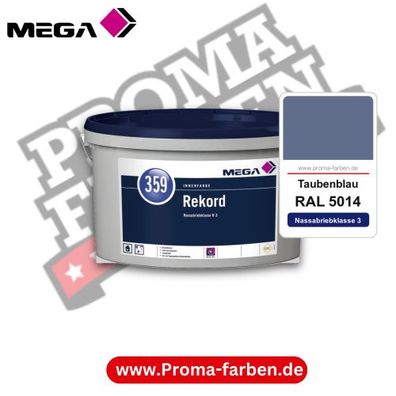 MEGA 359 Rekord RAL 5014 Taubenblau – Innenfarbe matt Klasse 3