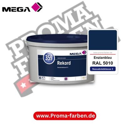 MEGA 359 Rekord RAL 5010 Enzianblau – Innenfarbe matt Klasse 3