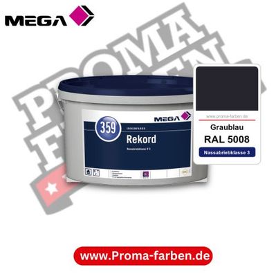 MEGA 359 Rekord RAL 5008 Graublau – Innenfarbe matt Klasse 3