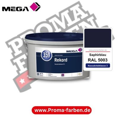 MEGA 359 Rekord RAL 5003 Saphirblau – Innenfarbe matt Klasse 3