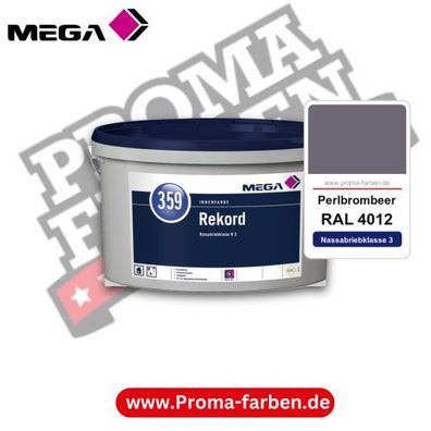 MEGA 359 Rekord RAL 4012 Perlbrombeer – Innenfarbe matt Klasse 3