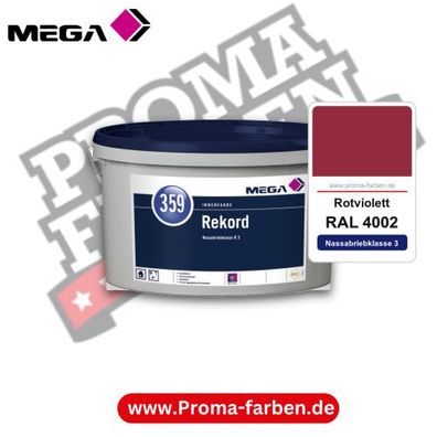 MEGA 359 Rekord RAL 4002 Rotviolett – Innenfarbe matt Klasse 3