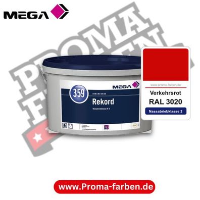 MEGA 359 Rekord RAL 3020 Verkehrsrot – Innenfarbe matt Klasse 3