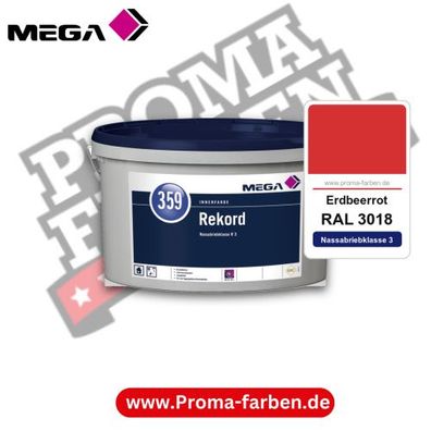 MEGA 359 Rekord RAL 3018 Erdbeerrot – Innenfarbe matt Klasse 3