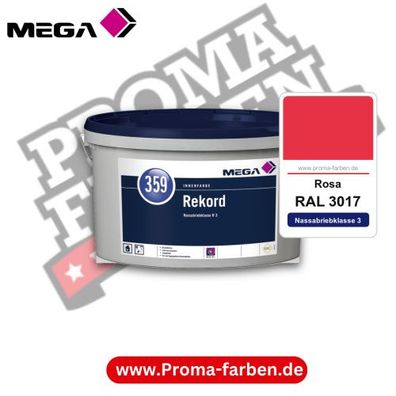 MEGA 359 Rekord RAL 3017 Rosa – Innenfarbe matt Klasse 3