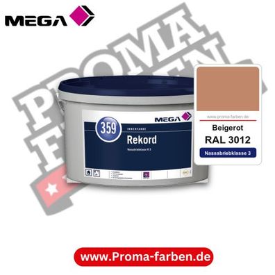 MEGA 359 Rekord RAL 3012 Beigerot – Innenfarbe matt Klasse 3