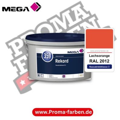 MEGA 359 Rekord RAL 2012 Lachsorange – Innenfarbe matt Klasse 3
