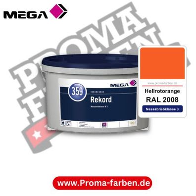 MEGA 359 Rekord RAL 2008 Hellrotorange – Innenfarbe matt Klasse 3