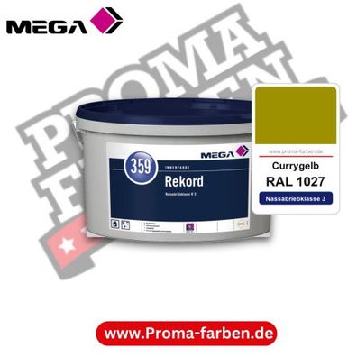 MEGA 359 Rekord RAL 1027 Currygelb – Innenfarbe matt Klasse 3