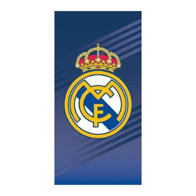 Real Madrid Badetuch Strandtuch 140x70 cm Polyester Handtuch für Fitness, Sport