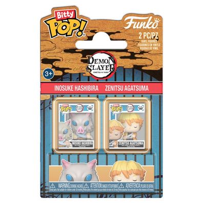 Bitter POP! Packung 2 Dämonentöter Inosuke & Zenitsu