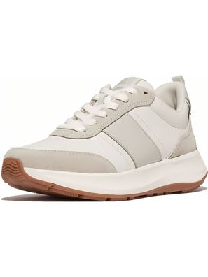 FitFlop Damen Sneakers F-Mode Flow Sneaker-Leather &amp; Suede Mix HX7
