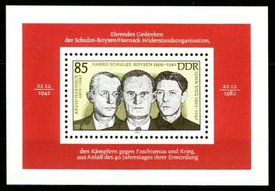 DDR BLOCK Kleinbogen Block 70 postfrisch S2D09BA
