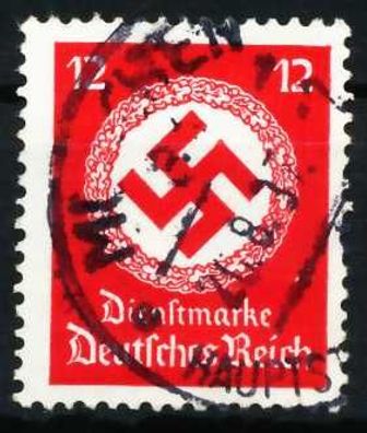 Deutsches REICH Dienstmarken 1934 38 Nr 138a gestempelt X643146