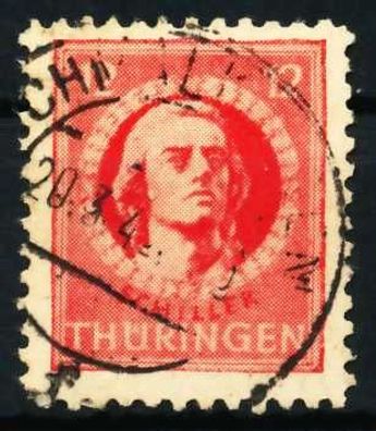 SBZ Thüringen Nr 97AXa w zentrisch gestempelt X6770FA