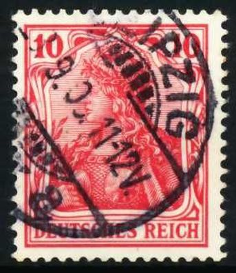 D-REICH K A Nr 71 zentrisch gestempelt X681E72