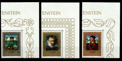 Liechtenstein 1985 Nr 881-883 zentrisch gestempelt ECKE-ORE X6E6836