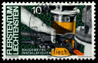 Liechtenstein 1984 Nr 850 zentrisch gestempelt X6E687E