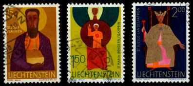 Liechtenstein 1968 Nr 500-502 gestempelt X6E93FE