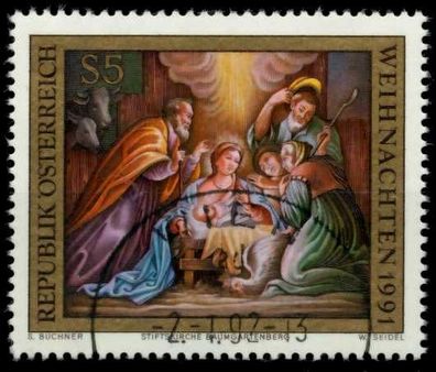 Österreich 1991 Nr 2046 zentrisch gestempelt X6ECE1A