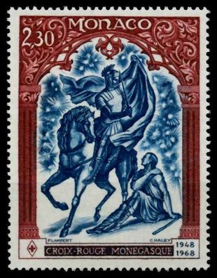 MONACO 1968 Nr 889 postfrisch X7610EA