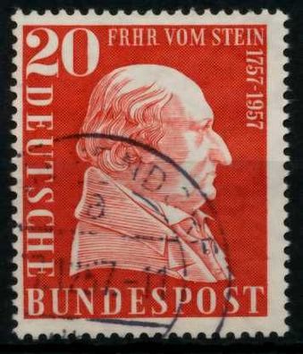 BRD 1957 Nr 277 gestempelt X77A612
