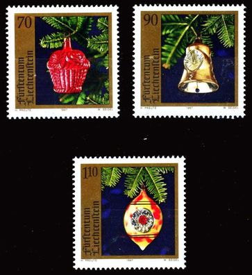 Liechtenstein 1997 Nr 1159-1161 postfrisch S54870A