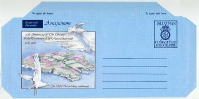 ISLE OF MAN Ganzsache Nr LB Ungebraucht Umschla X7C7A3E