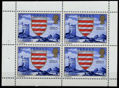 JERSEY Heftchenblatt Nr HB 0-22 o. Datum postfrisch S00A592