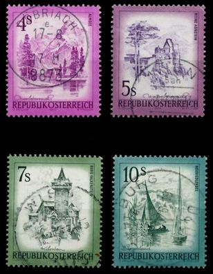 Österreich DS Schönes ÖSTERR. Nr 1430-1433 gestempelt X80269E