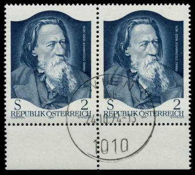 Österreich 1974 Nr 1460 zentrisch gestempelt WAAGR PAAR X805302