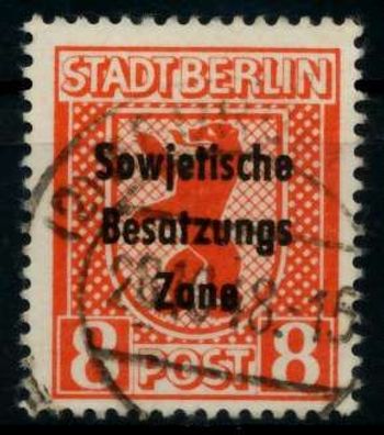 SBZ ALLG. Ausgaben Nr 202Avx gestempelt X8E0E0E