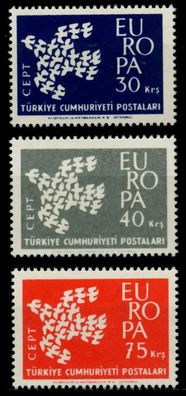TÜRKEI 1961 Nr 1820-1822 postfrisch S03FF46
