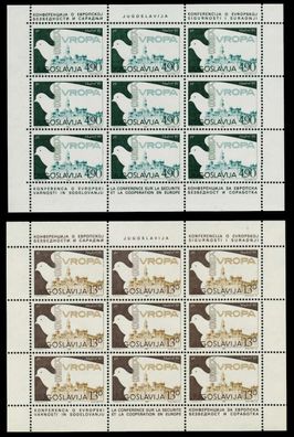 Jugoslawien Nr 1857KB-1858KB postfrisch Kleinbg S043892