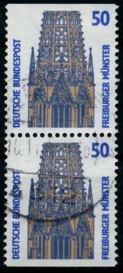 BRD Zusammendruck Nr 1340C + 1340D gestempelt SENKR PAAR X96DCBA