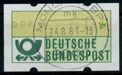 BRD ATM 1981 Nr 1-1-060 gestempelt X96E0CE