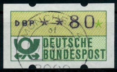 BRD ATM 1981 Nr 1-1-080 gestempelt X9700BA
