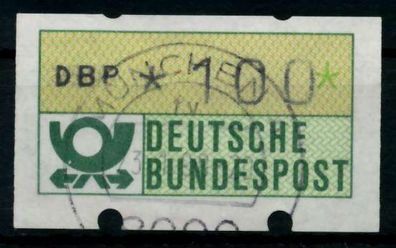 BRD ATM 1981 Nr 1-1-100 gestempelt X97039E