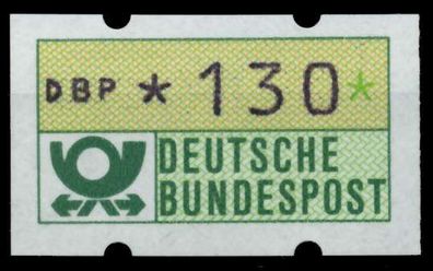 BRD ATM 1981 Nr 1-1-130 postfrisch X6C9D3A