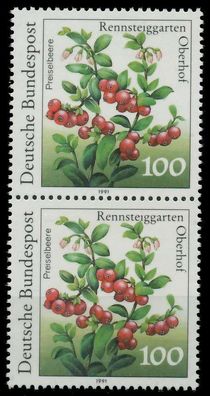 BRD BUND Abarten 1990 99 Nr 1508I postfrisch SENKR PAAR X8190F2