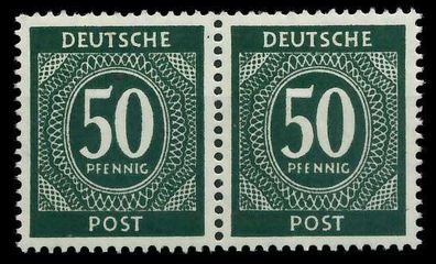 Kontrollrat Ziffern Nr 932a postfrisch WAAGR PAAR X82CD1A
