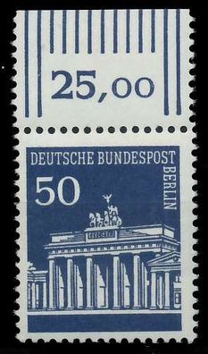 BERLIN DS BRAND. TOR Nr 289WOR postfrisch ORA X8ED5DA