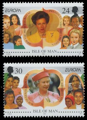 ISLE OF MAN 1996 Nr 674-675 postfrisch X0AEFF2