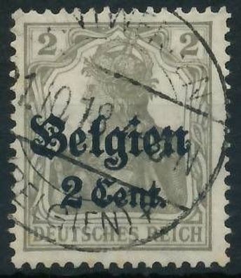 BES. 1WK Landespost Belgien Nr 10 gestempelt X443162