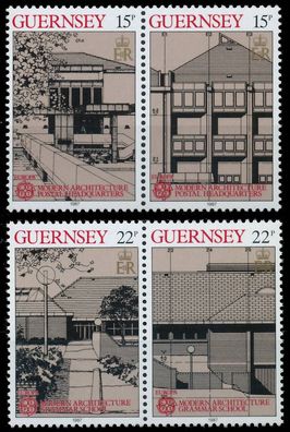 Guernsey 1987 Nr 389-392 postfrisch WAAGR PAAR S1F5F7E