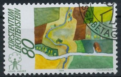 Liechtenstein 1988 Nr 939 gestempelt SB3BA7E