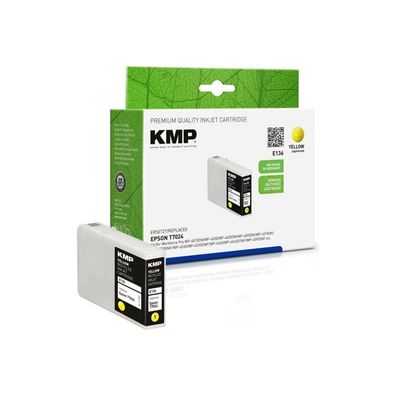 KMP E136 gelb Tintenpatrone ersetzt EPSON T7024XL